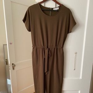 Piper & Scoot Bianca Jumpsuit in Hunter Green